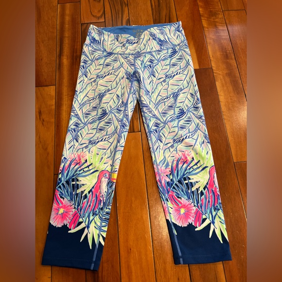 Lilly Pulitzer Luxletic LETS MANGO JOLENE LEGGINGS - Picture 4 of 7